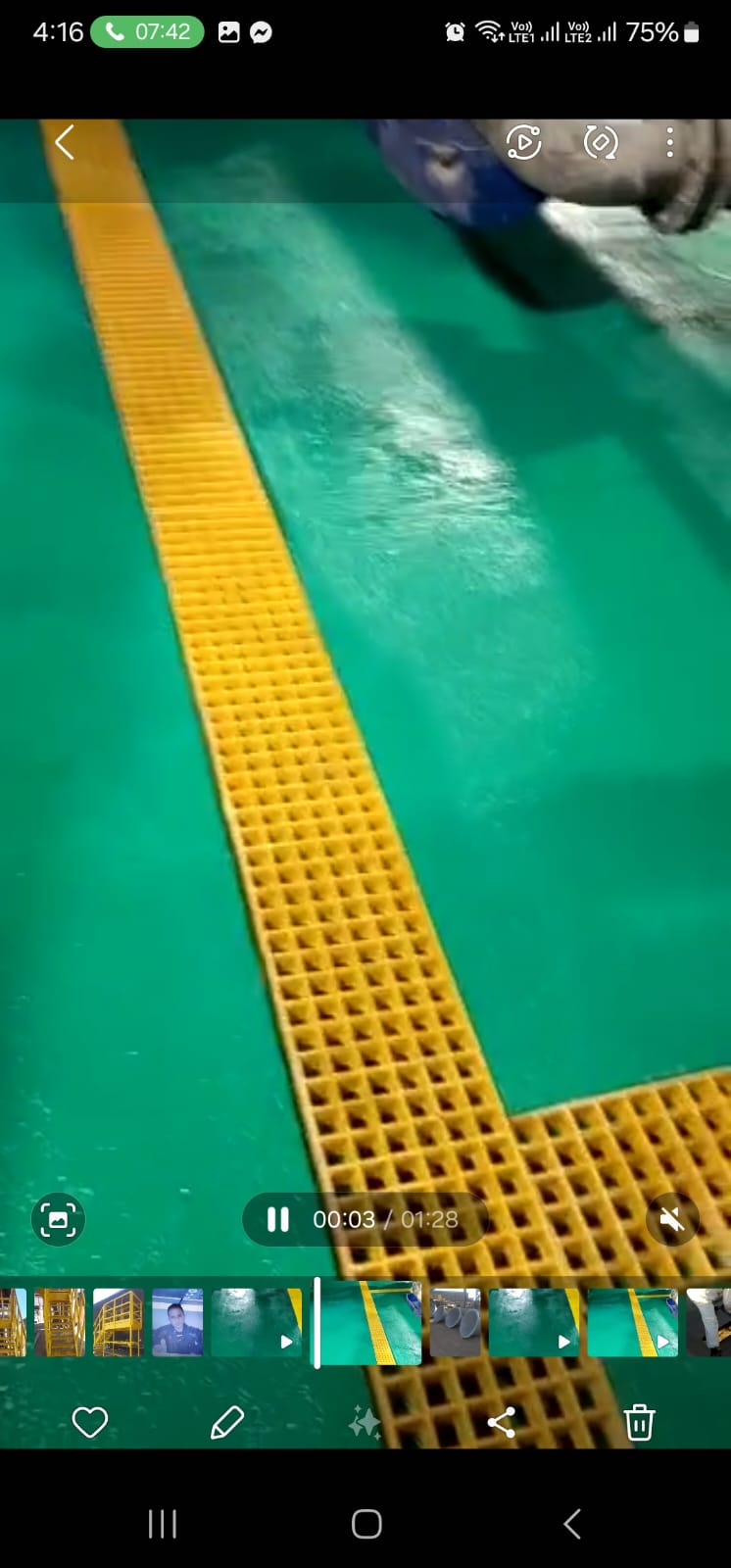 Servicios con Hormigón Polímero Antiacido