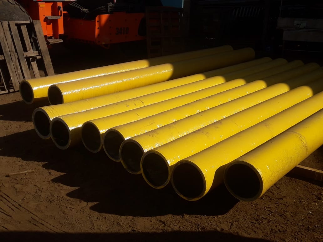 Tuberías con Maquina en Fibra de Vidrio