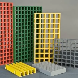 Rejillas para Piso en Fibra de Vidrio