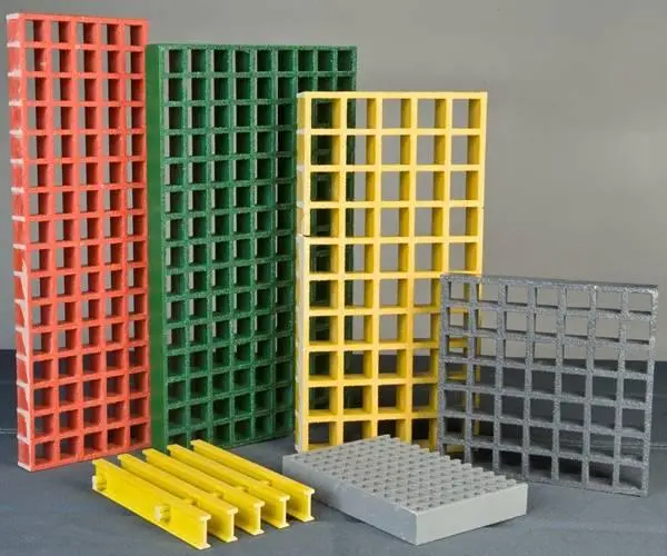 Rejillas para Piso en Fibra de Vidrio